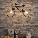 Ver mais imagens de Lustre Pendente Preto Fosco Minimalista Moderno Bike Bocal E27 Bivolt Para Áreas iINternas e Externa