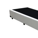 Ver imagem 7 de Base Box Solteirão Corino Homequeen Branco 40x96x203