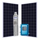 Ver imagem 1 de Kit Bomba Submersa Solar 500W Até 100m ou 13.280L/dia