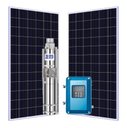 Ver imagem 1 de Kit Bomba Submersa Solar 500W Até 100m ou 13.280L/dia