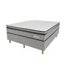 Ver imagem 1 de Cama Box King + Colchão Molas Ensacadas Topazio Omega 198x200x58cm