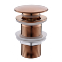 Ver imagem 1 de Válvula Click Up De Latão Rose Gold Fosco Sem Ladrão Para Cuba HB-LS106RF Harmony Válvula Rose Gold