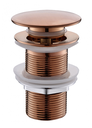 Ver imagem 1 de Válvula Click Up De Latão Rose Gold Fosco Sem Ladrão Para Cuba HB-LS106RF Harmony Válvula Rose Gold