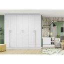 Ver imagem 6 de Guarda-Roupa Casal 6 Portas G554 Branco Kappesberg