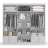 Guarda-Roupa Casal 6 Portas G554 Branco Kappesberg - 2