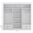 Ver imagem 4 de Guarda-Roupa Casal 6 Portas G554 Branco Kappesberg