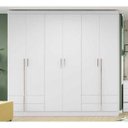 Ver imagem 3 de Guarda-Roupa Casal 6 Portas G554 Branco Kappesberg