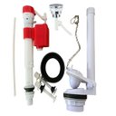 Ver imagem 1 de Reparo Completo Caixa Acoplada Acionamento Superior Botao Descarga Banheiro Vaso Sanitario Privada D