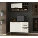 Ver imagem 1 de Cozinha Completa Vitoria 2 Peças CV011 Avela Branco Hecol