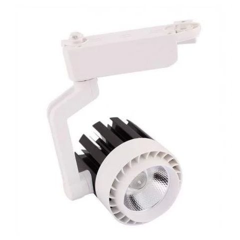 Spot Super LED para Trilho Cob 20W Luz Branco Quente / Frio - Branco Frio