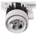 Ver imagem 3 de Spot Super LED para Trilho Cob 20W Luz Branco Quente / Frio - Branco Frio