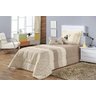 Kit Cobre Leito Solteiro Dog 04 Peças Zig Zag - Creme - 1