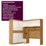 Guarda Roupa Modulado Casal 6 Portas 5 Gavetas 4 Nichos Freijó / Off White Florença - Moval - 5