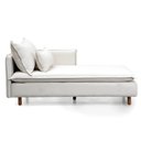 Ver imagem 3 de Sofá Modular Chaise Braço Lateral com Pé Madeira Sôma CabeCasa MadeiraOriginals