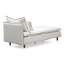 Sofá Modular Chaise Braço Lateral com Pé Madeira Sôma CabeCasa MadeiraOriginals - 5