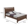 Cama Casal Veri M10 Imbuia Naturale - Mpozenato - 4