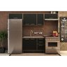 Cozinha Completa Vitoria 4 Peças CV009 Avela Onix Hecol - 5