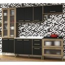 Ver imagem 1 de Cozinha Completa Vitoria 5 Peças CV006 Avela Onix Hecol
