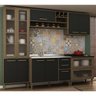 Cozinha Completa Vitoria 5 Peças CV005 Avela Onix Hecol - 1