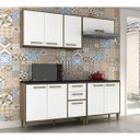 Ver imagem 1 de Cozinha Completa Vitoria 4 Peças CV010 Avela Branco Hecol
