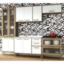 Ver imagem 1 de Cozinha Completa Vitoria 5 Peças CV006 Avela Branco Hecol