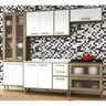 Cozinha Completa Vitoria 5 Peças CV006 Avela Branco Hecol - 1