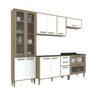 Cozinha Completa Vitoria 5 Peças CV006 Avela Branco Hecol - 2