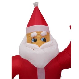 Papai Noel Gigante Natal 1.90 M 110v Inflavel Decorativo (PW2018) - 3