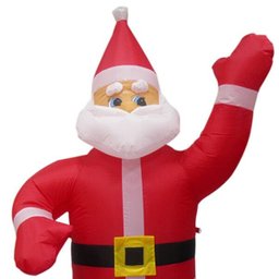 Papai Noel Gigante Natal 1.90 M 110v Inflavel Decorativo (PW2018) - 1