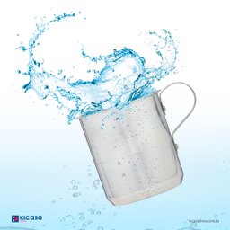 KIT COM 100 CANECAS DE ALUMÍNIO 350 ML Nutri-Family KIT-100-CA2 - 3