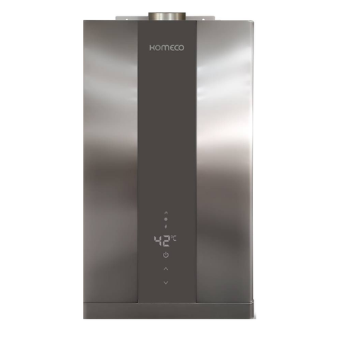 Aquecedor de Água a Gás Komeco Ko 26 Di G2 Home 26 Litros Inox Digital Bivolt Gás Glp