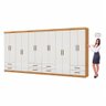 Closet Casal Duplo Lu 12 Portas 8 Gavetas - 4