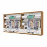 Closet Casal Duplo Lu 12 Portas 8 Gavetas - 2