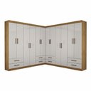 Ver imagem 3 de Closet Casal Duplo Lu 12 Portas 8 Gavetas