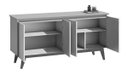 Ver imagem 4 de Buffet Classic 4 Portas Off-white