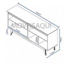 Ver imagem 5 de Buffet Classic 4 Portas Off-white