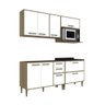 Cozinha Completa Vitoria 5 Peças CV004 Avela Branco Hecol - 2