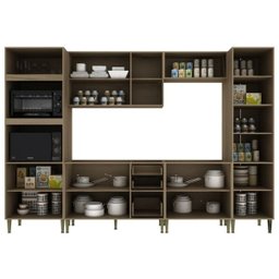 Cozinha Completa Vitoria 6 Peças CV002 Avela Rubi Hecol - 3 Cozinha Completa Vitoria 6 Peças CV002 Avela Rubi Hecol - 3