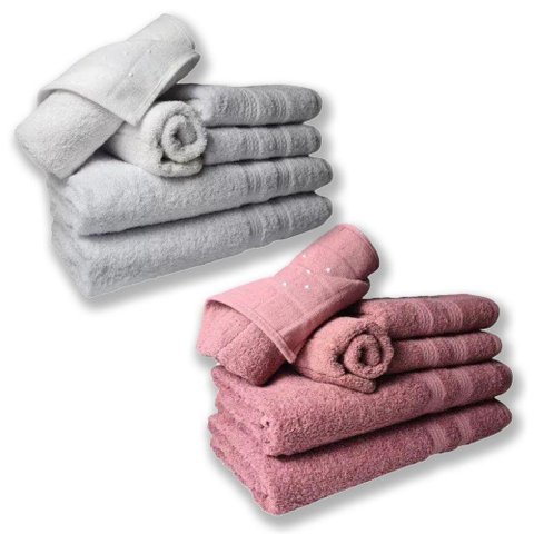 Jogo de Toalhas 4 Banhos 4 Rostos 4 Pisos Grande Grossa Branco+ros?