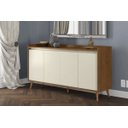Ver imagem 2 de Buffet Aparador Retrô Delux Malbec com Off-white