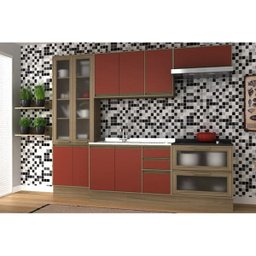 Cozinha Completa Safira 5 Peças CS006 Avela Rubi Hecol - 5 Cozinha Completa Safira 5 Peças CS006 Avela Rubi Hecol - 5