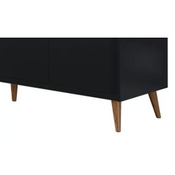 Buffet Aparador Retrô Delux Preto - 4