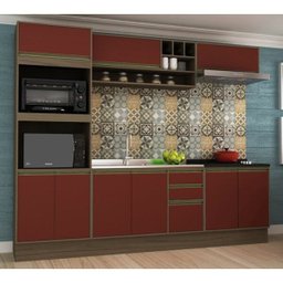 Cozinha Completa Safira 5 Peças CS003 Avela Rubi Hecol - 1 Cozinha Completa Safira 5 Peças CS003 Avela Rubi Hecol - 1