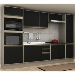 Cozinha Completa Safira 6 Peças CS002 Crema Onix Hecol - 1