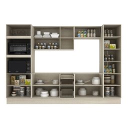 Cozinha Completa Safira 6 Peças CS002 Crema Onix Hecol - 3