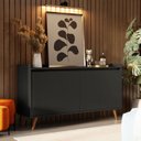 Ver imagem 2 de Balcão Buffet Retrô Delta Preto