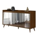 Ver imagem 1 de Buffet Aparador Retrô com Espelho Delux Malbec