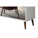 Ver imagem 4 de Buffet Aparador Retrô com Espelho Clássico Branco Gloss