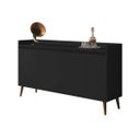 Ver imagem 2 de Buffet Aparador Retrô Clássico Preto