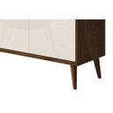 Ver imagem 4 de Buffet Aparador Retrô Clássico Malbec com Off-White